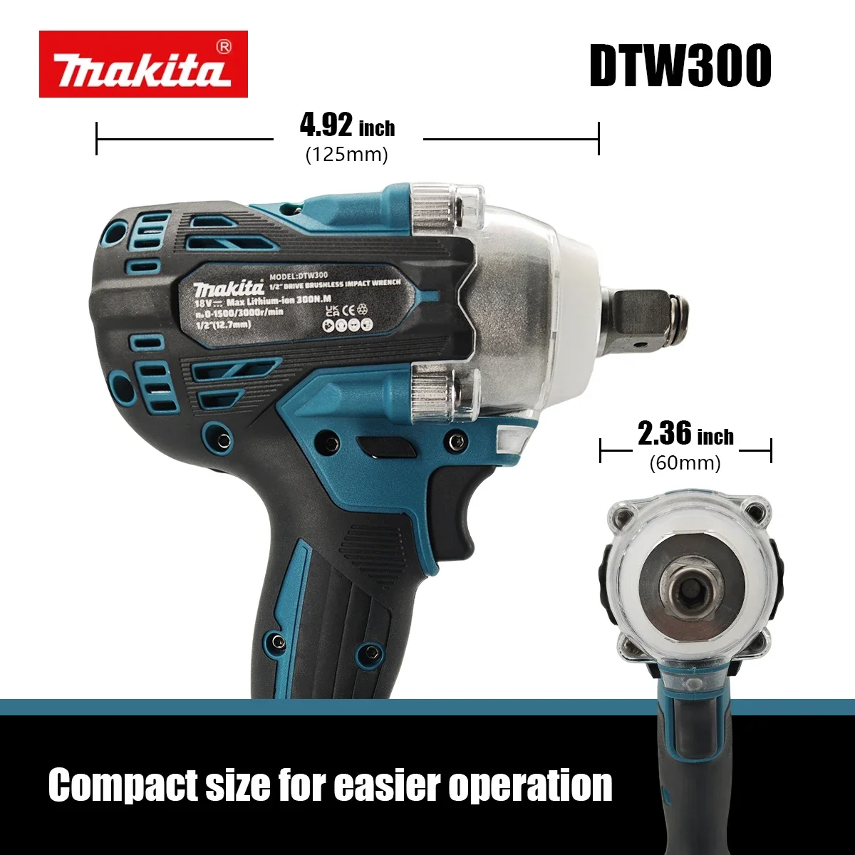 Dành cho bộ pin 18V của Makita - đánh giá và giá Makita Drill Dtw300