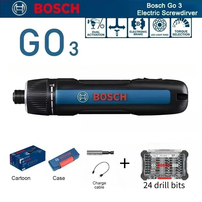 Bosch GO 3 Electric Screwdrive - đánh giá và giá Power Tools Professional